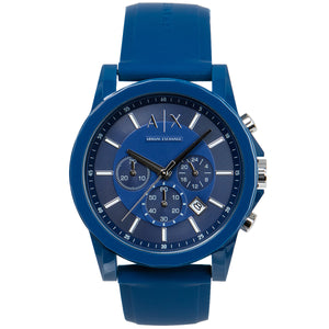 Armani Exchange Men's Blue Chronograph Quartz Watch AX1327