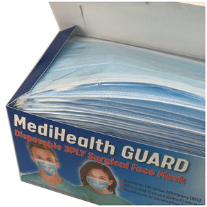 MediHealth Guard Disposable 3ply Surgical Face Mask, 50pcs