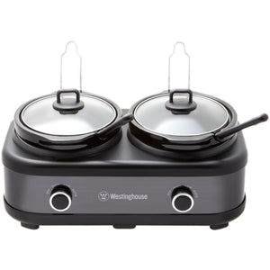 Westinghouse Slow Cooker with Auto Function 2 x 2.5L WHSC06KS