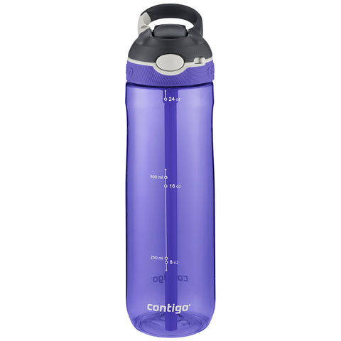 Image of Contigo Autospout Straw Ashland Water Bottle, 709ml, 3pk