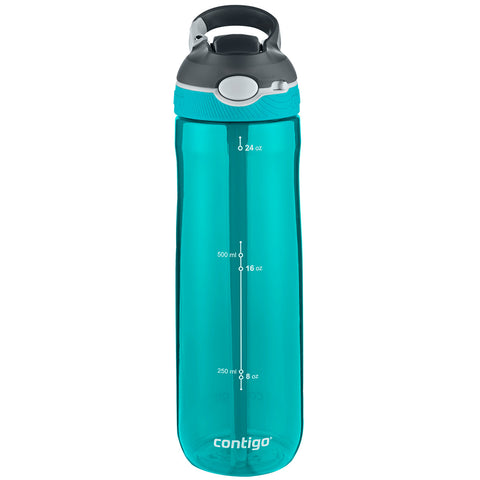 Image of Contigo Autospout Straw Ashland Water Bottle, 709ml, 3pk