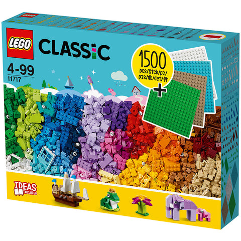 Image of LEGO Classic Bricks Bricks Plates Construction Toy Playset 11717