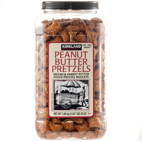 Image of Kirkland Signature Peanut Butter Pretzels 1.56kg x 2