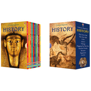 Usborne Beginners History 10 Book Collection