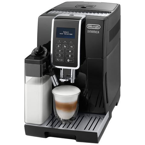 Image of Delonghi Dinamica Fully Automatic Coffee Machine, Black, ECAM35.055.B