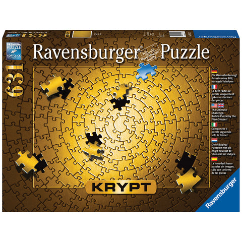 Image of Ravensburger Krypt Gold Spiral 631 Piece Jigsaw Puzzle