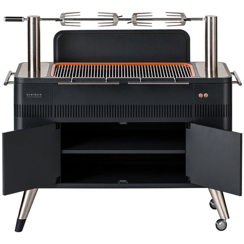 Image of Everdure by Heston Blumenthal Hub Barbecue, Steel, Graphite, HBCE2BCOS