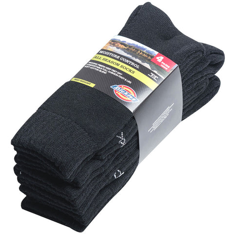 Image of Dickies Men's Socks 4pk Black