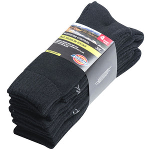 Dickies Men's Socks 4pk Black