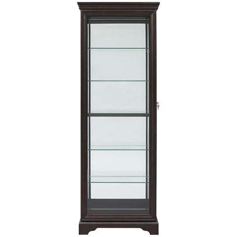 Image of Pulaski 79 Inch Curio Display Cabinet with Sliding Doors