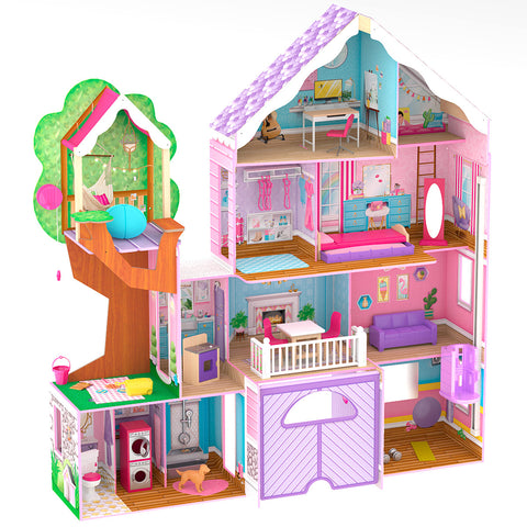 Image of KidKraft Treehouse Retreat Mansion Dollhouse