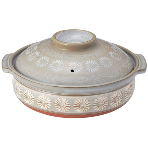 Image of Ginpo Hana Ceramic Pot 3.2L