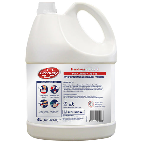 Image of Life Buoy Professional Liquid Handwash Refill 4L