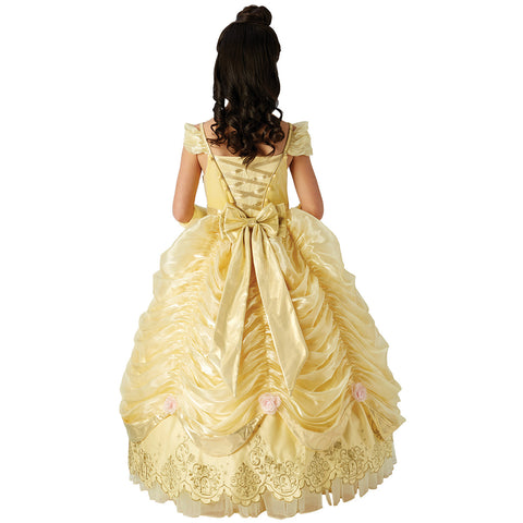Image of Rubie's Girls' Disney Princess Belle Limited Edition Costume Medium