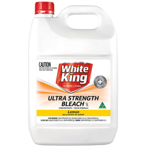 White King Ultra Concentrate Bleach 5L Lemon