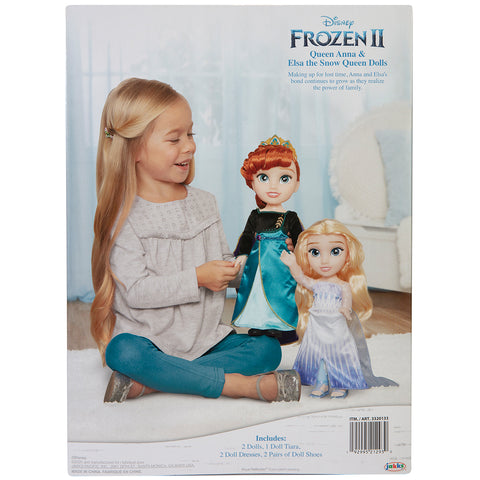 Image of Disney Frozen 2 Anna & Elsa Dolls
