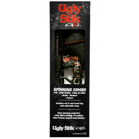 Image of Ugly Stik GX2 Travel Fishing Rod & Bag