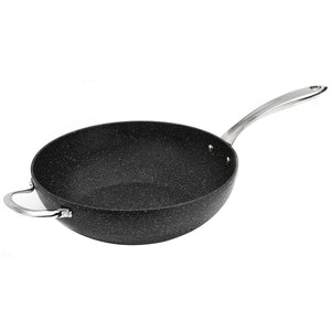 Starfrit The Rock Wok with Glass Lid 32cm