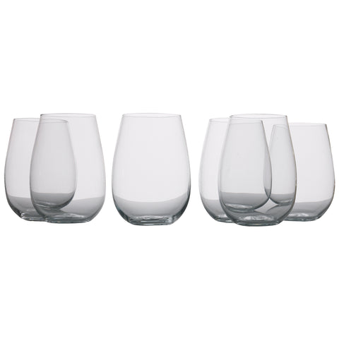 Image of Maxwell & Williams Mansion Stemless Wine Glasses, 6pc