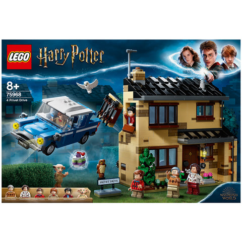 Image of LEGO Harry Potter 4 Privet Drive Construction Toy Playset 75968