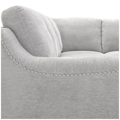Image of Zoy Home Furnishings Fabric Sectional