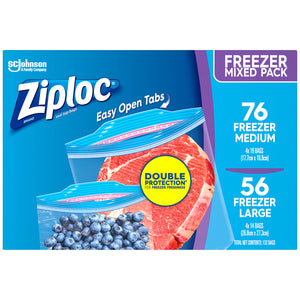 Ziploc Freezer Bag Variety Pack
