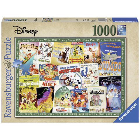 Image of Ravensburger Disney Vintage 1000 Piece Jigsaw Puzzle