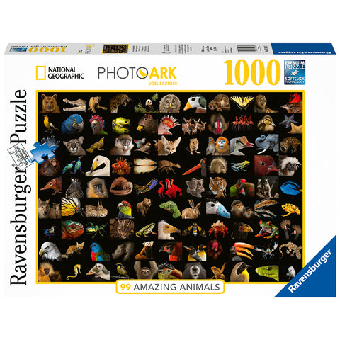 Image of Ravensburger Stunning Animals 1000 Piece Jigsaw Puzzle