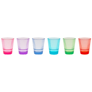 Tritan Coloured Drinkware Set 12pc