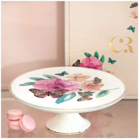 Image of Cristina Re Butterfly Footed Cake Stand 30cm