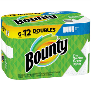 Bounty Paper Towel 6 rolls x 110, 2 Ply Sheets