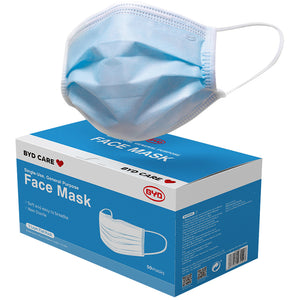 BYD General Purpose Face Mask 5 x 10pk