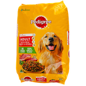 Pedigree Vital Protection 1-7 Years Adult Dog Food With Beef and Vegetables 20kg