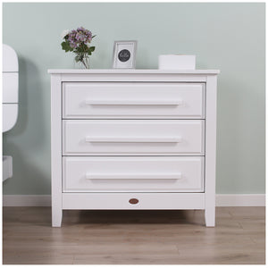 Boori Linear Smart Assembly 3 Drawer Chest Barley White