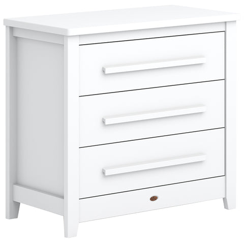 Image of Boori Linear Smart Assembly 3 Drawer Chest Barley White