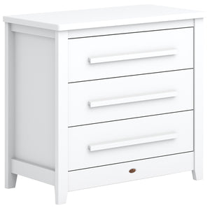 Boori Linear Smart Assembly 3 Drawer Chest Barley White