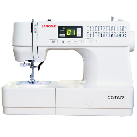 Image of Janome Sewing Machine, DC2030, Computerised, 30 Built-in Stitches, 820SPM