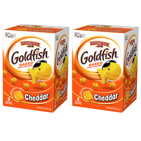 Image of Pepperidge Farm Goldfish Crackers 2 x 1.6kg