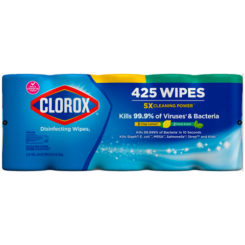 Image of Clorox Disinfecting Wipes 5 x 85ct