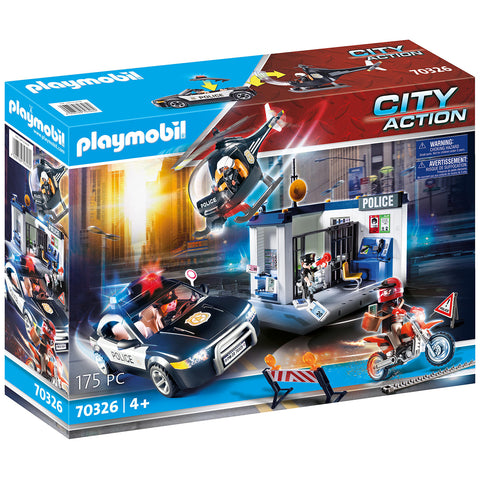 Image of Playmobil Police Station Playset