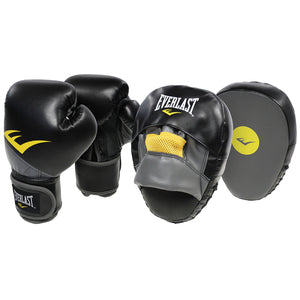 Everlast Advanced Gloves and Mitts Combo