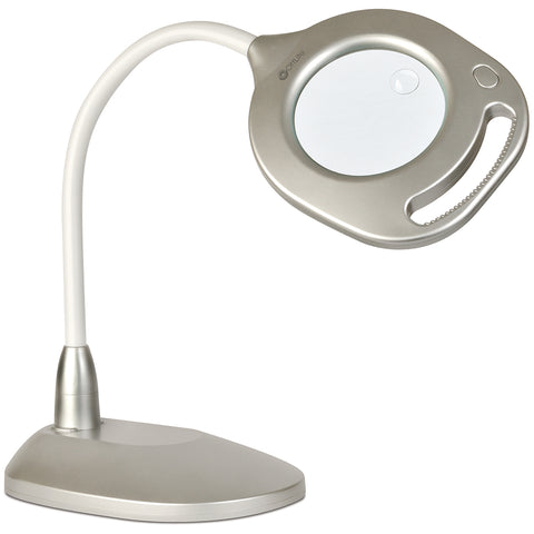 Image of Ottlite 2 in 1 LED Magnifier Floor and Table Light