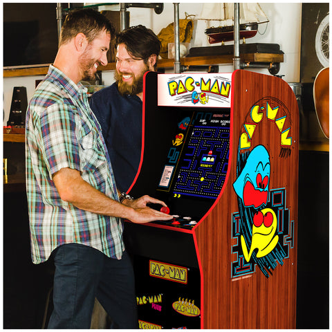 Image of Pac-Man 7 in 1 Arcade Machine & Stool Bundle 40th Edition