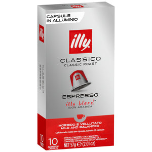 Illy Classico Classic Roast Espresso Capsules 100pk