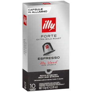 Illy Forte Extra Bold Roast Espresso Capsules 100pk
