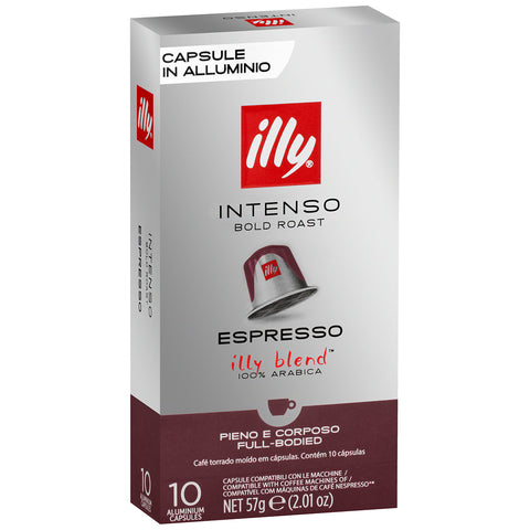 Image of Illy Intenso Bold Roast Espresso Capsules 100pk