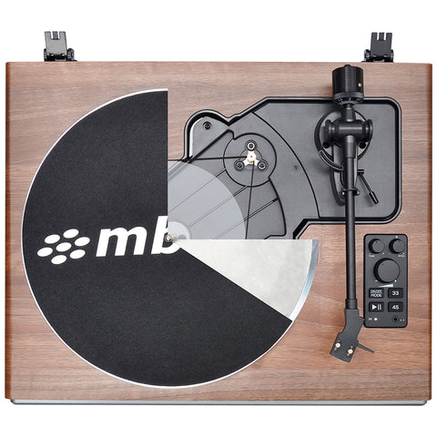 Image of mbeat Hi-Fi Turntable With Bluetooth Speaker MB-PT-38AWT