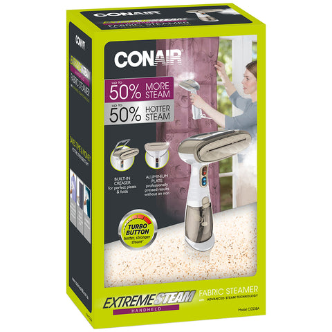 Image of Conair Extreme Steam Handheld Fabric Steamer, CGS38A, CGS76A