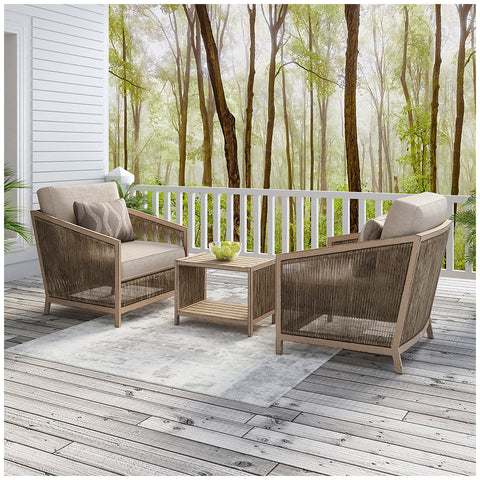 Image of Agio Montreal Woven Seating Set 3 Piece