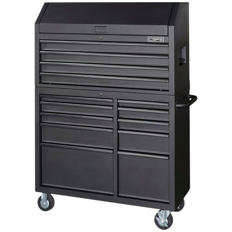 Image of CSPS Tool Chest, 14 Shelves, Lockable Drawers